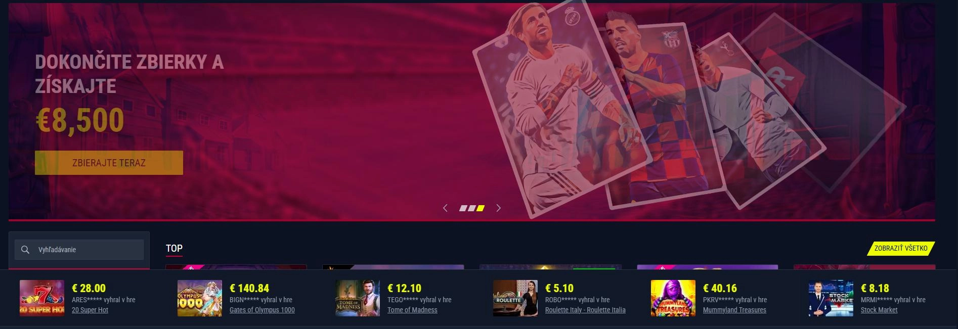 Rabona Casino - Všetky vaše obľúbené kasínové hry na jednom mieste Rabona Casino hry